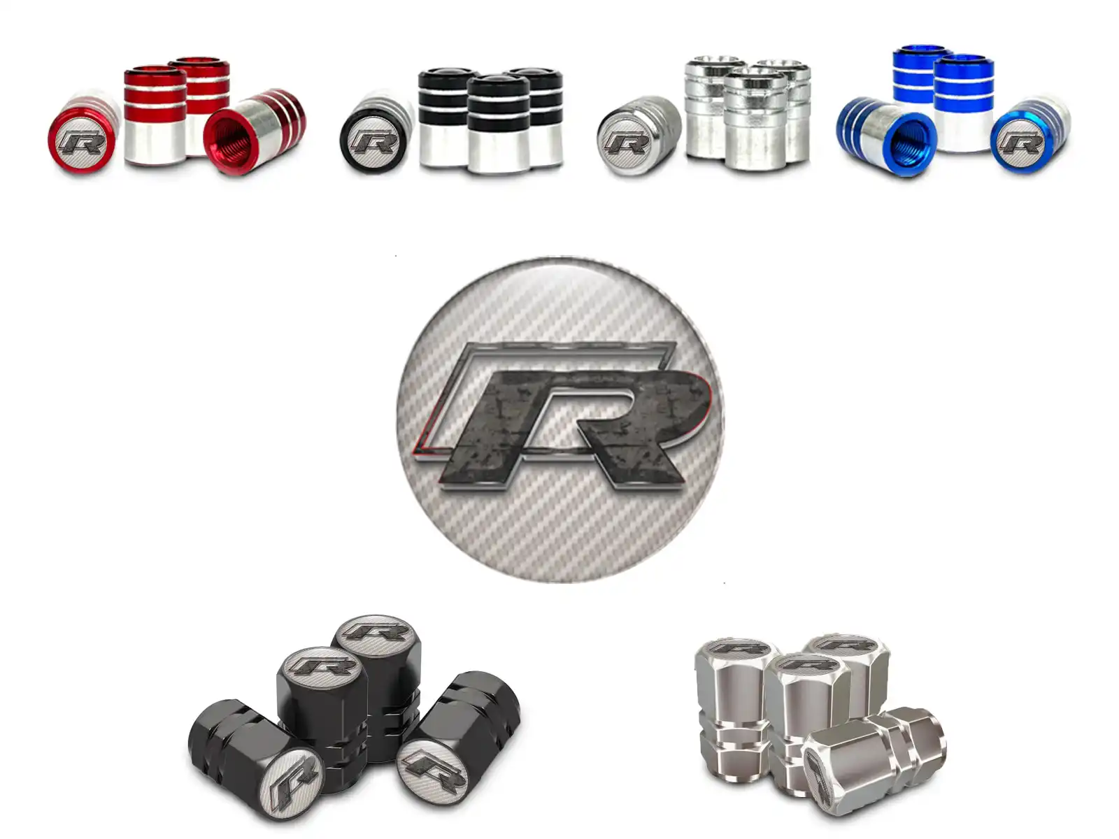 Rims Valve Caps for Bikes High-Quality Build Style
